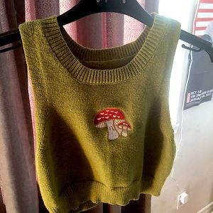 Green earthy Tank top